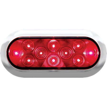 Peterson Led Light Oval Red V423XR-4